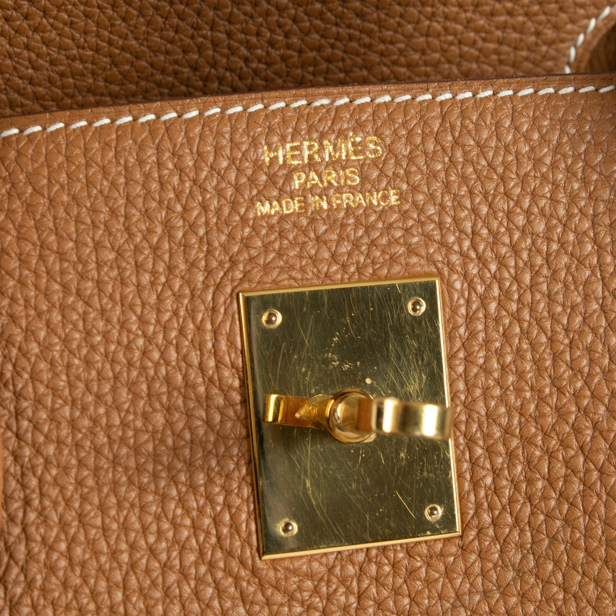 Hermès Birkin 40 Gold Clemence GHW
