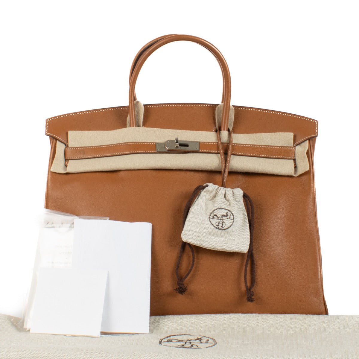 Hermès 2010 Birkin 40 Gold Swift PHW
