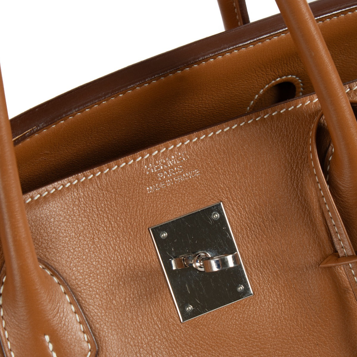 Authentic second hand vintage Hermès 2010 Birkin 40 on www.labellov.com