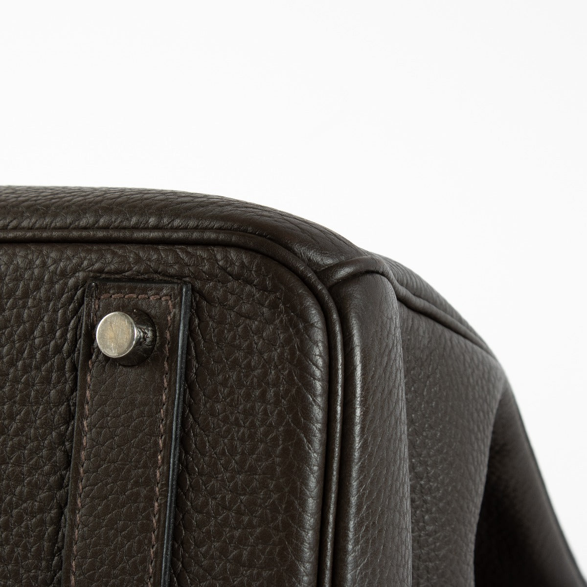 Hermès Birkin 40 Ebene Clemence PHW