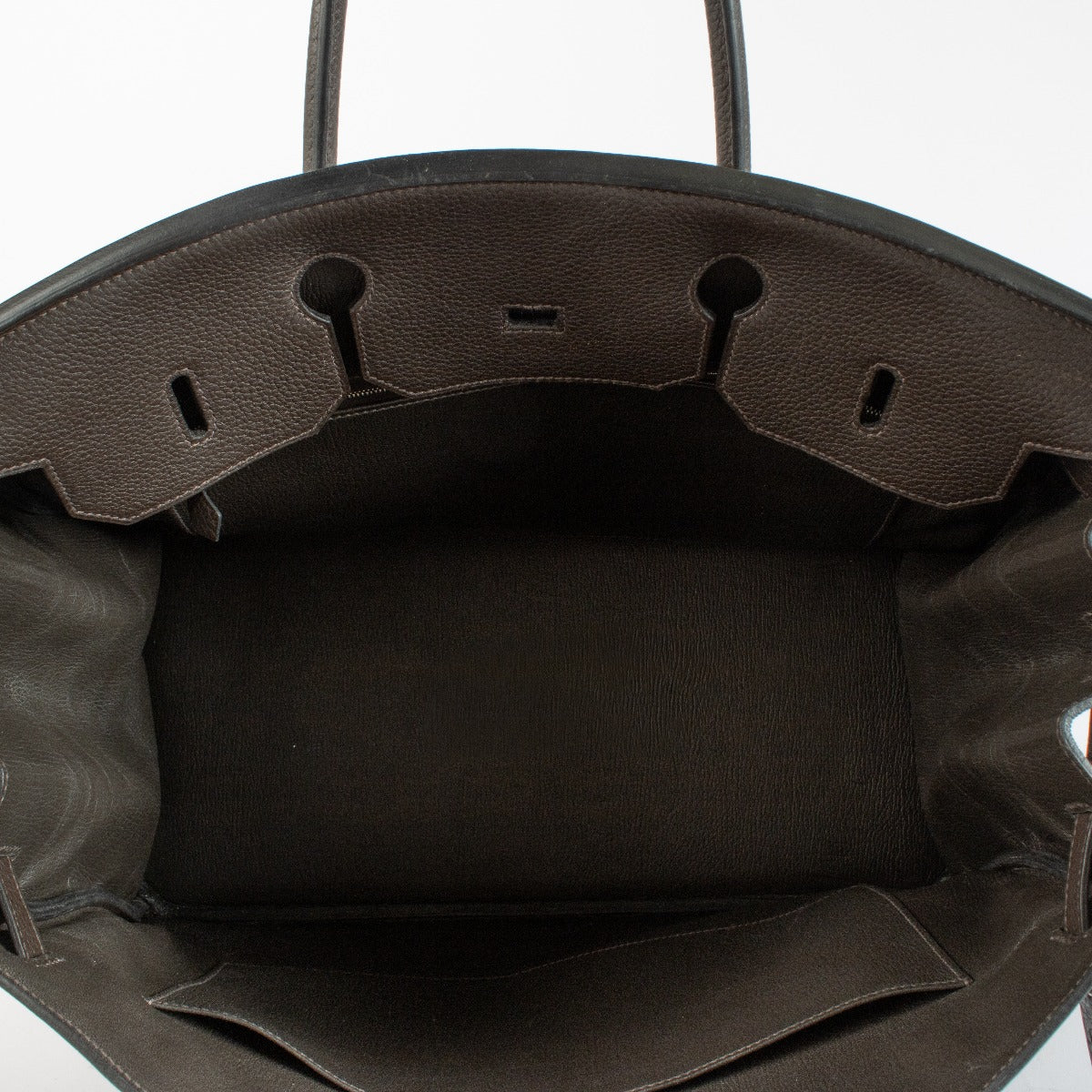 Hermès Birkin 40 Ebene Clemence PHW