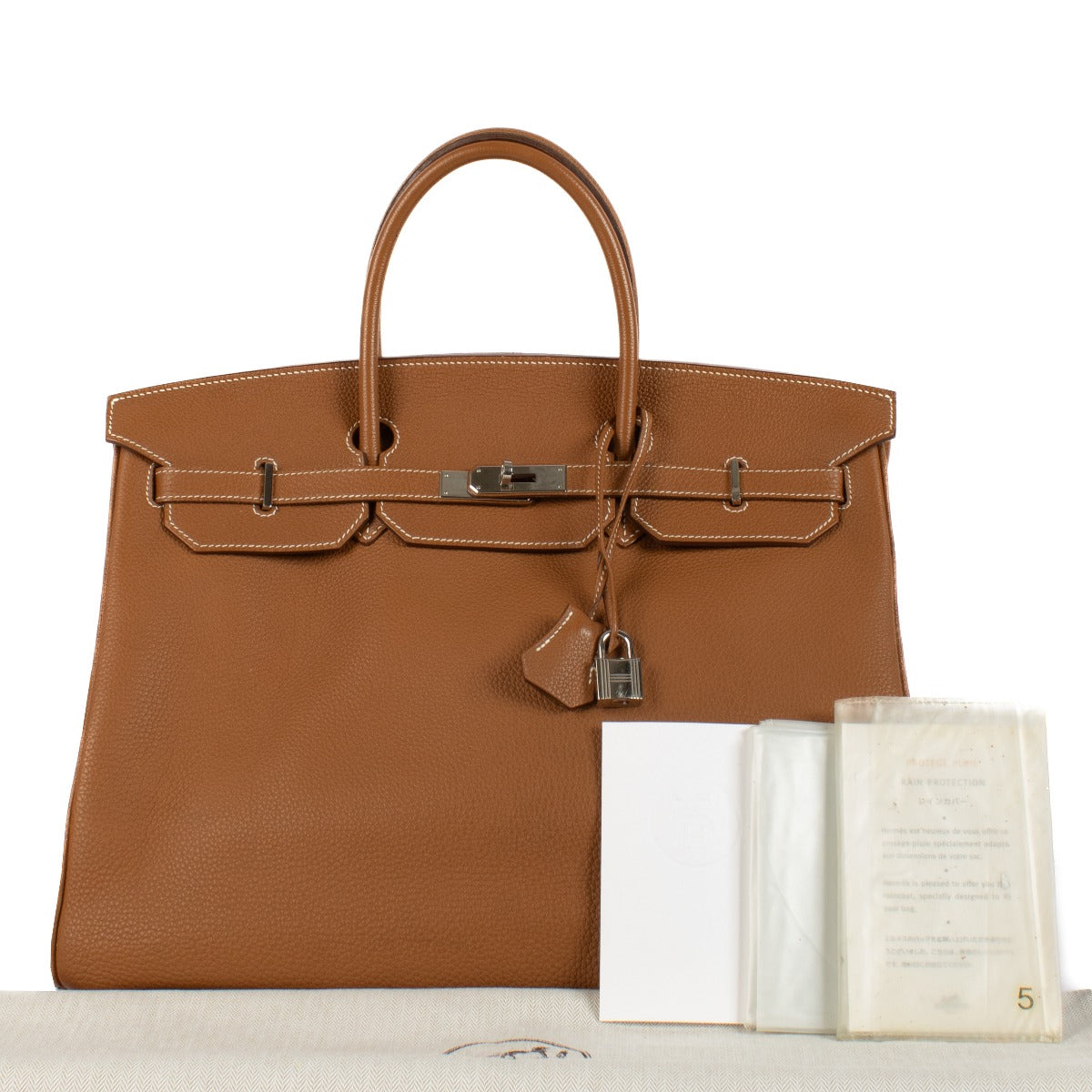 2015 Hermès Birkin 40 Togo Gold PHW