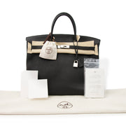 koop veilig online aan de beste prijs tweedehands Hermes Birkin 40 Black Togo PHW