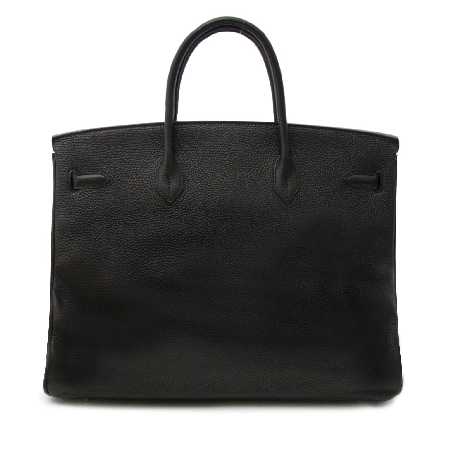 shop safe online secondhand designer Hermes Birkin 40 Black Togo PHW