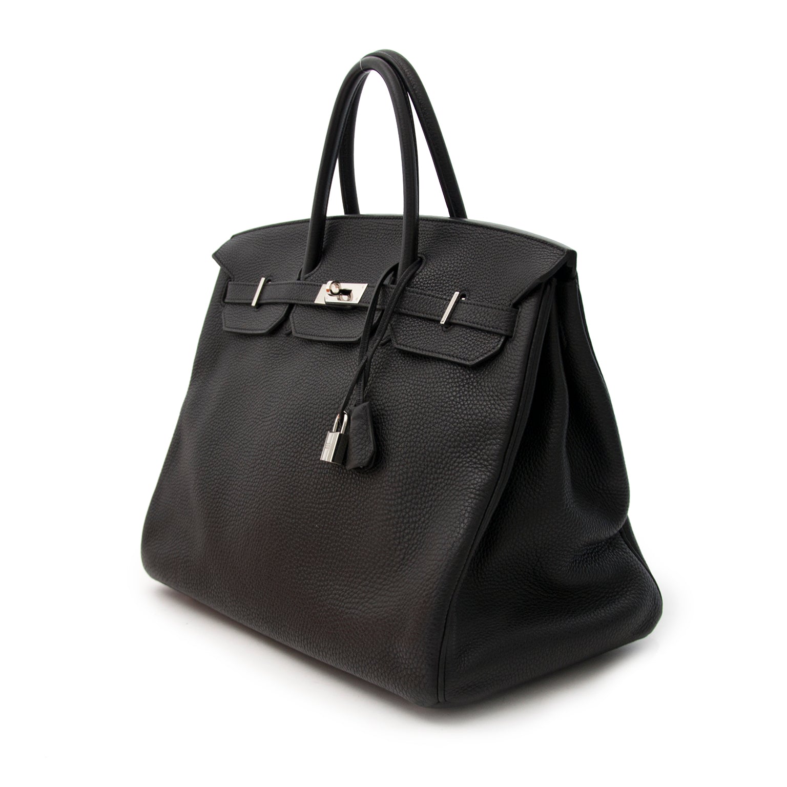 shop 100% authentic luxury at thee best price webshop and boutique Antwerp Hermes Birkin 40 Black Togo PHW