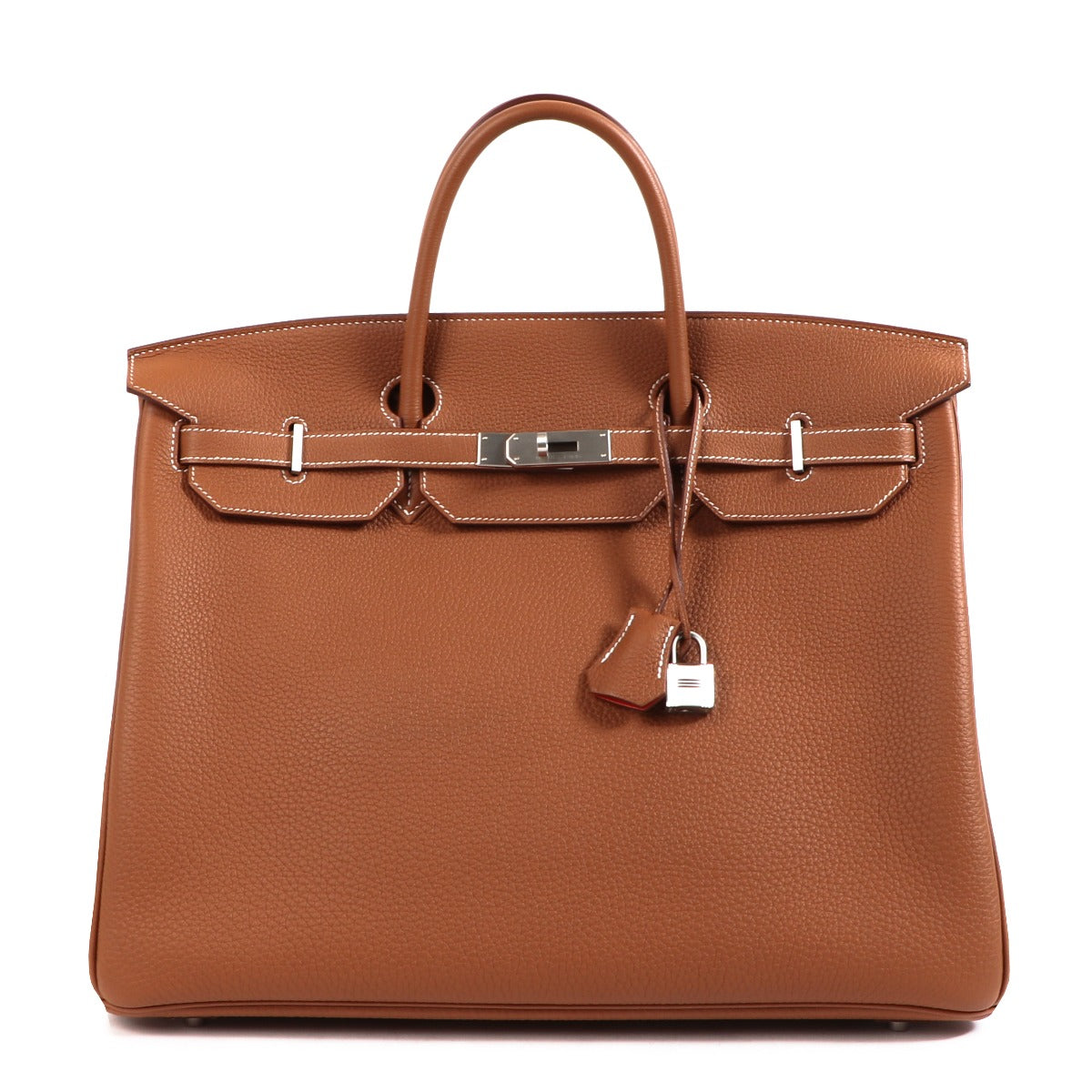 Hermès HSS Birkin 40 Gold/Orange Poppy Togo BPHW