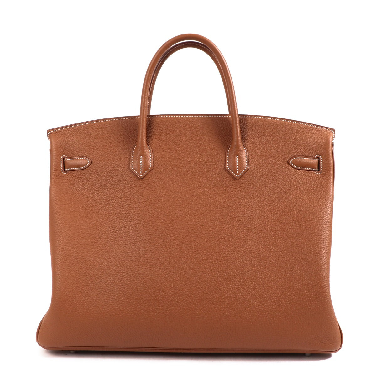 Hermès HSS Birkin 40 Gold/Orange Poppy Togo Brushed Palladium Hardware