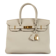 Hermès 2022 Birkin 30 Beton Togo GHW