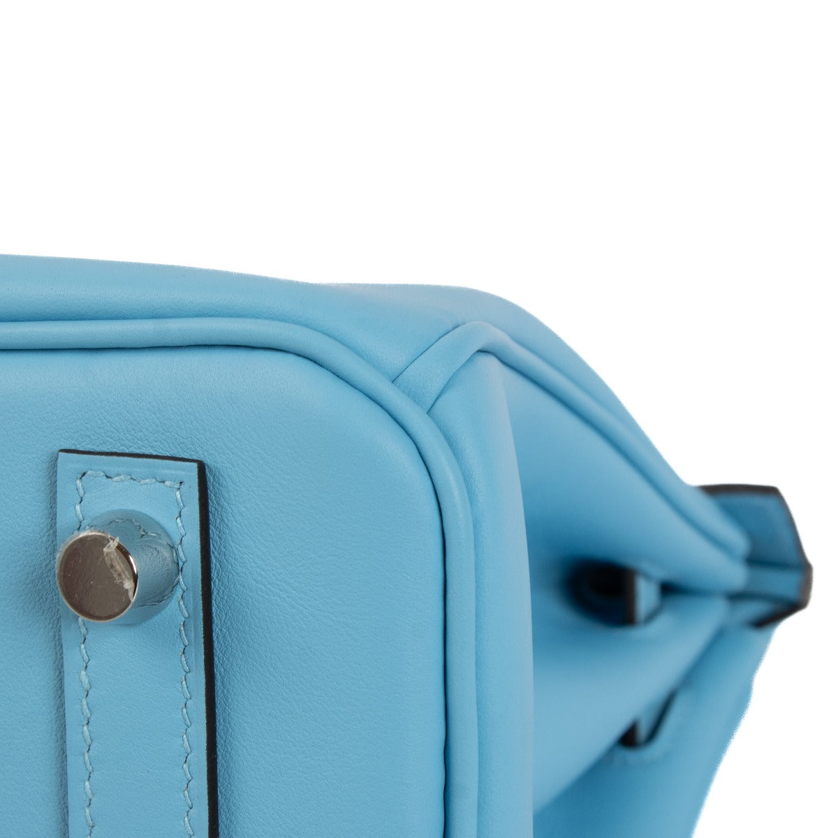 Hermès Birkin 25 Celeste Swift PHW