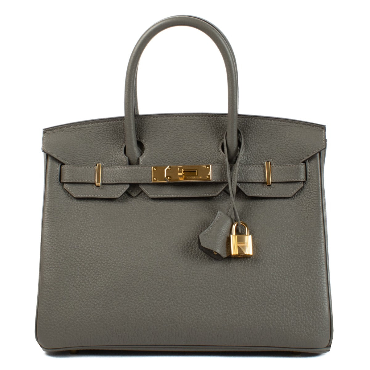 Hermès 2023 Birkin 30 Gris Meyer Togo