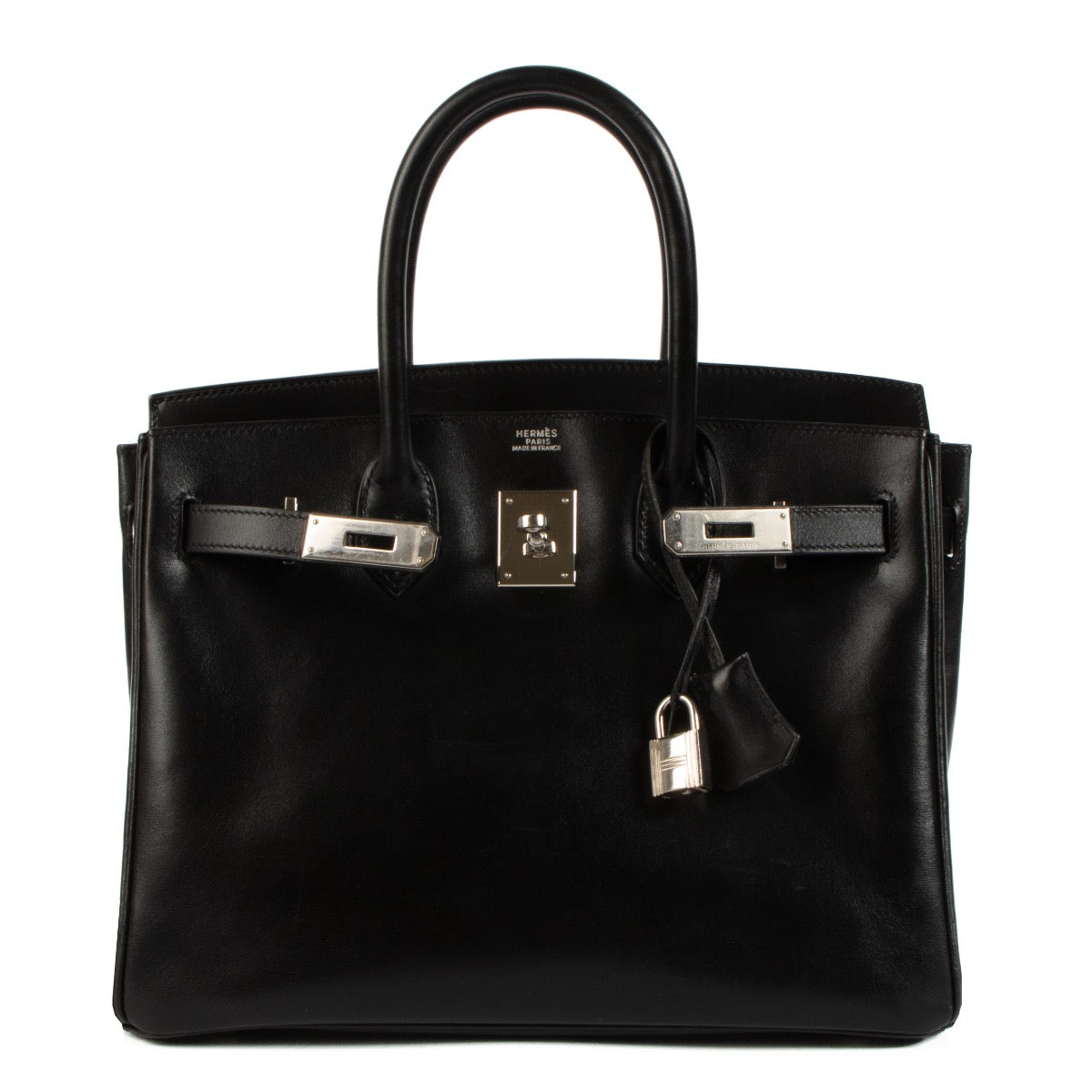 shop 100% authentic second hand Hermès Birkin 30 Black Box PHW on Labellov.com