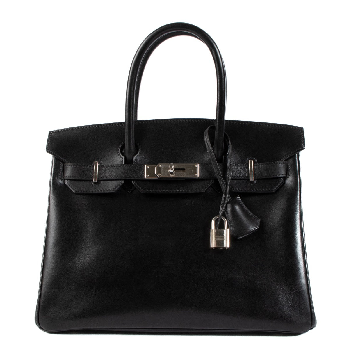 shop 100% authentic second hand Hermès Birkin 30 Black Box PHW on Labellov.com