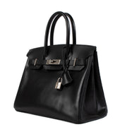 shop 100% authentic second hand Hermès Birkin 30 Black Box PHW on Labellov.com