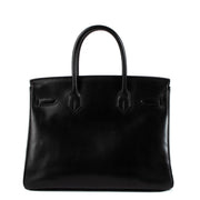 shop 100% authentic second hand Hermès Birkin 30 Black Box PHW on Labellov.com