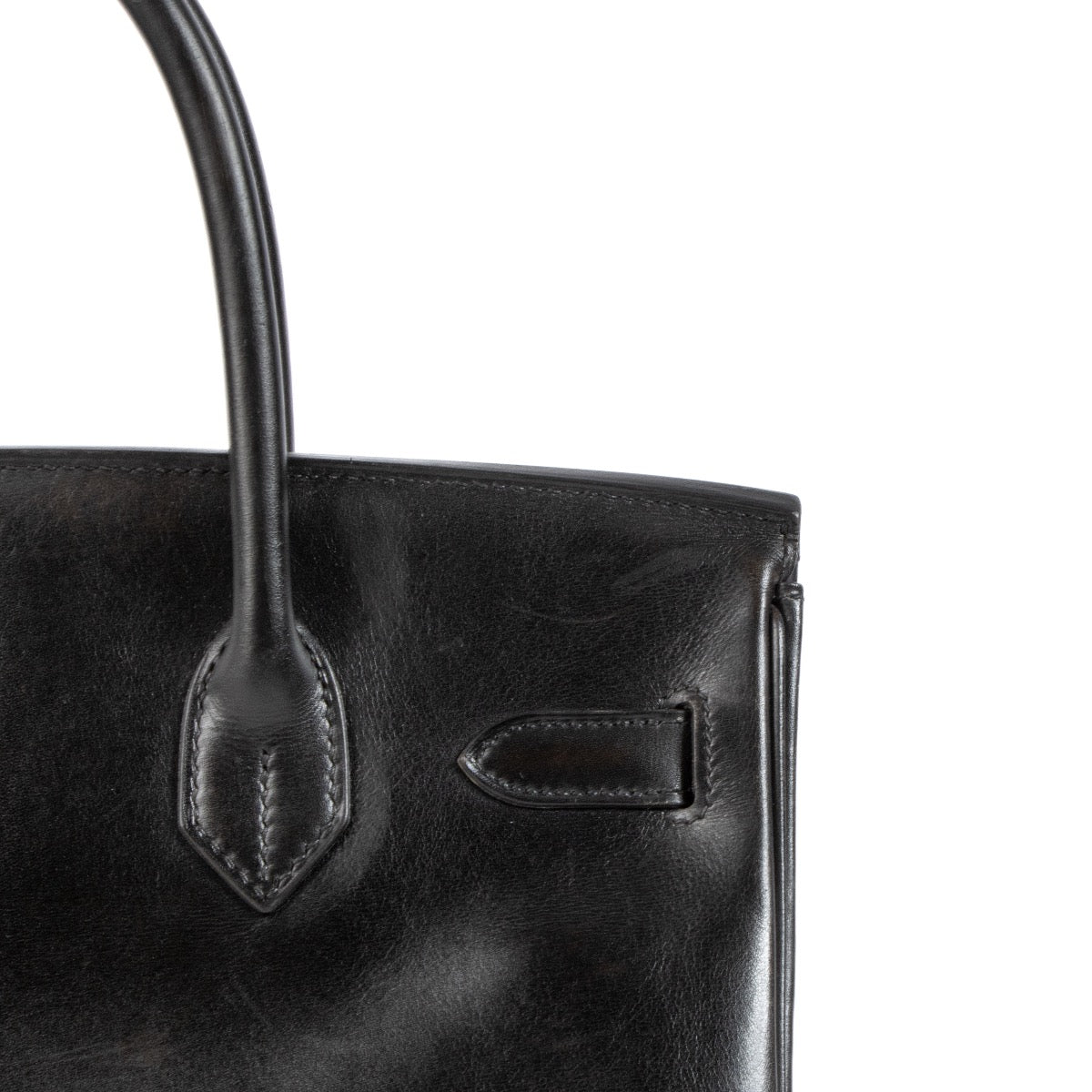shop 100% authentic second hand Hermès Birkin 30 Black Box PHW on Labellov.com