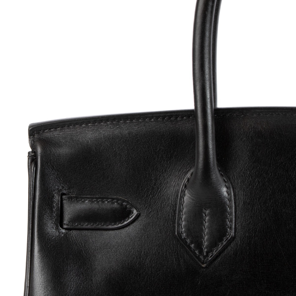 shop 100% authentic second hand Hermès Birkin 30 Black Box PHW on Labellov.com