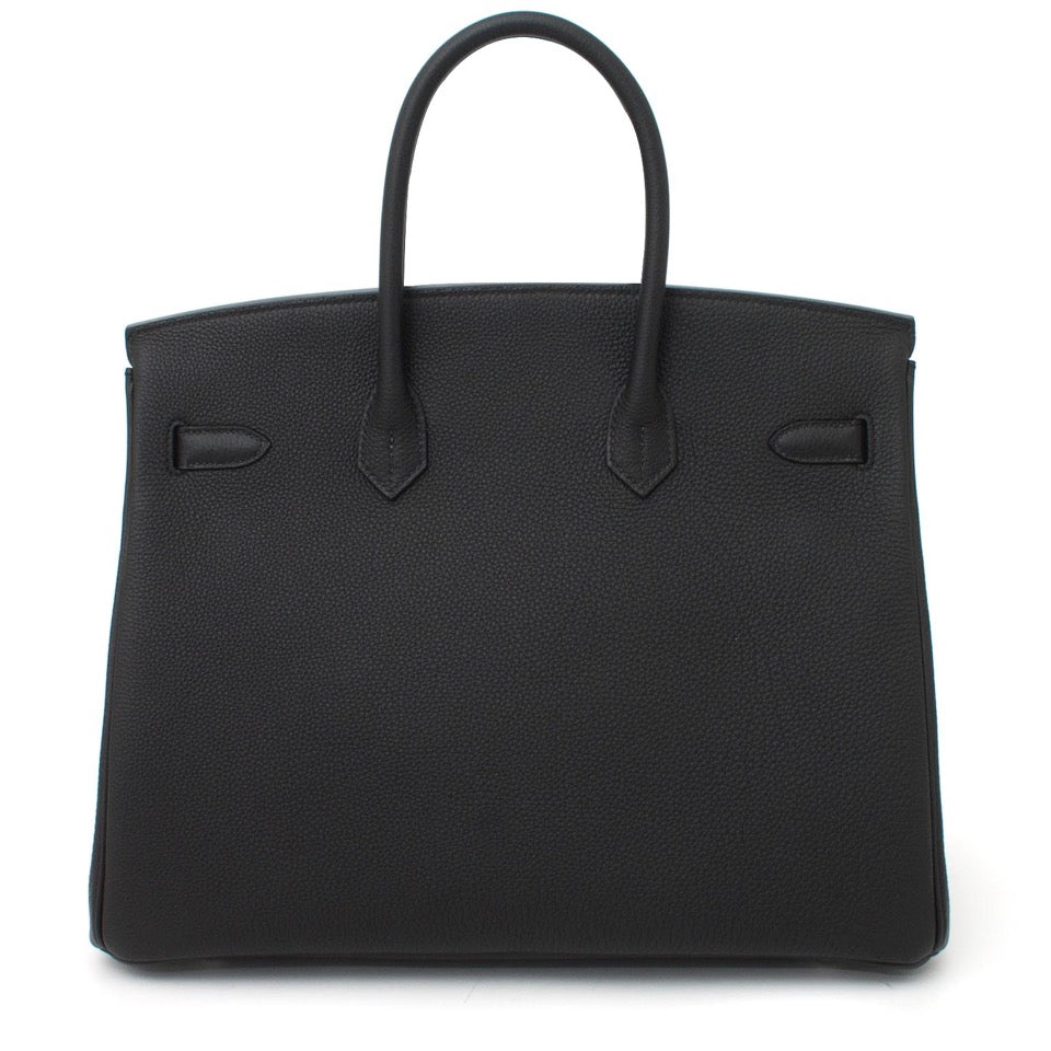 koop veilig online aan de beste prijs Brand New Hermes Birkin Black Togo 35 PHW webshop en boetiek antwerpen