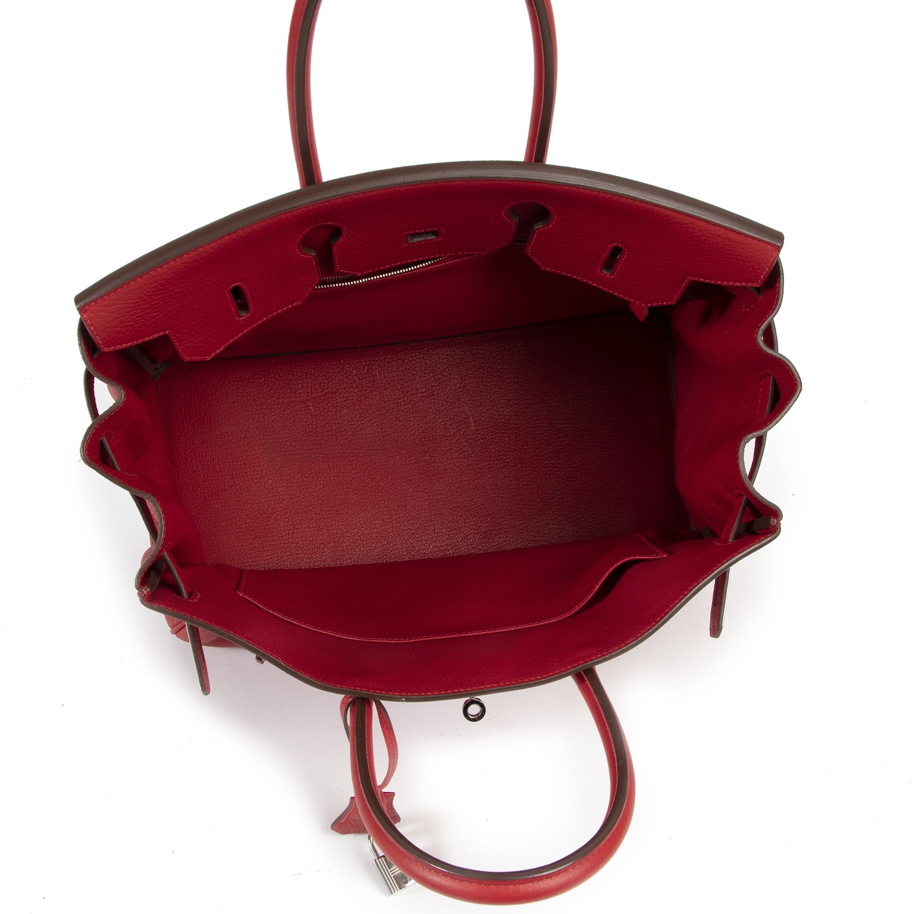 Hermès Birkin 35 Rouge Casaque Taurillon Clemence PHW