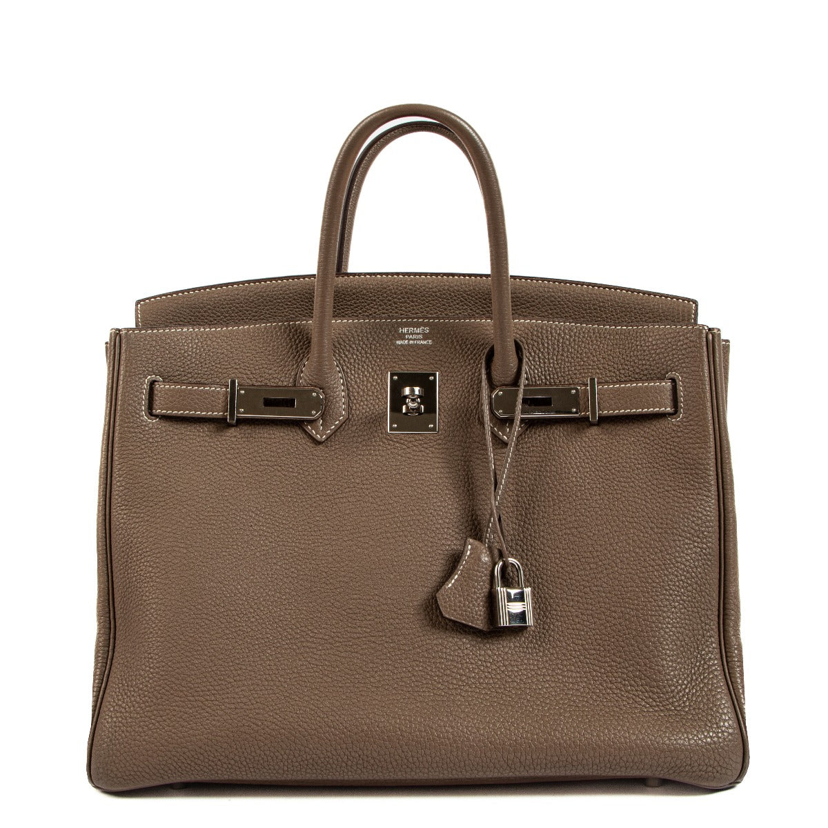 Authentic second hand Hermès Birkin 35 Etoupe Togo on www.labellov.com