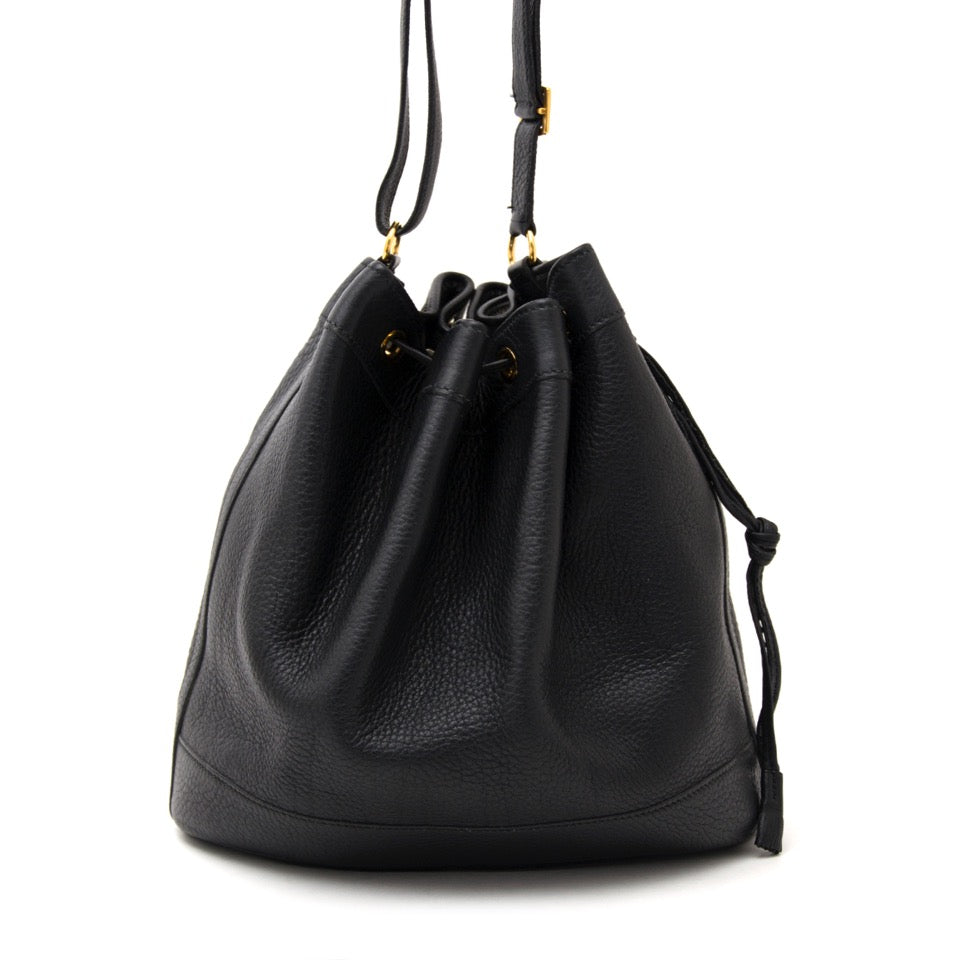 koop veilig online aan de beste prijs hermes black bucket bag webshop labellov.com