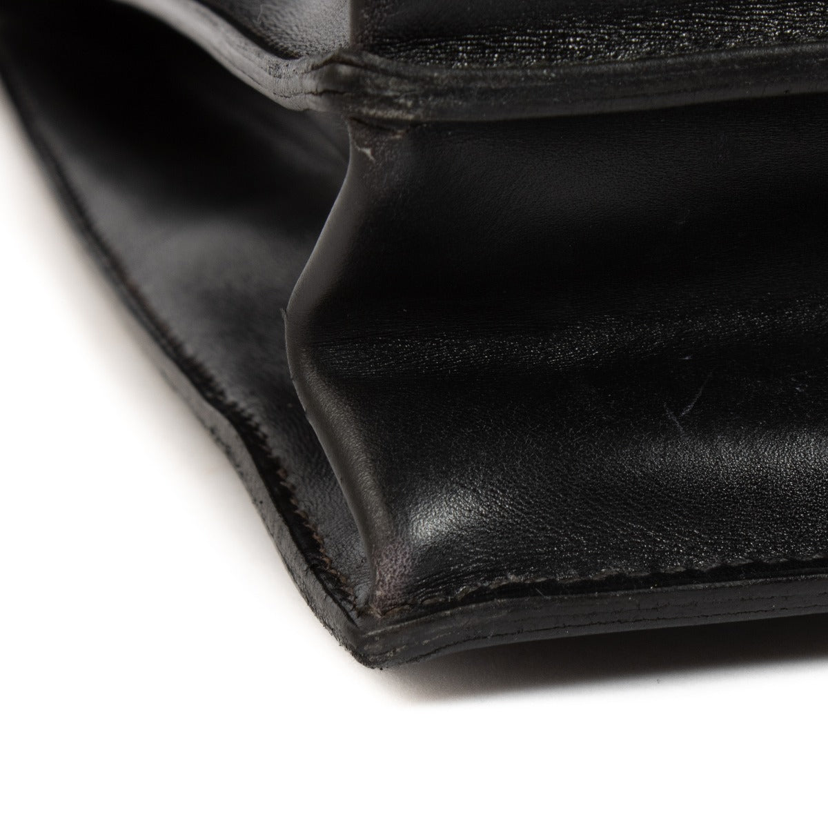 Hermès Sac à Dépêches 2-41 Cuir Box Noir Accastillage Doré