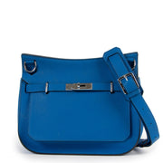 shop online authentic second hand designer Hermès Jypsiere 28 Togo Bleu Electric PHW at Labellov