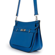 shop online authentic second hand designer Hermès Jypsiere 28 Togo Bleu Electric PHW at Labellov