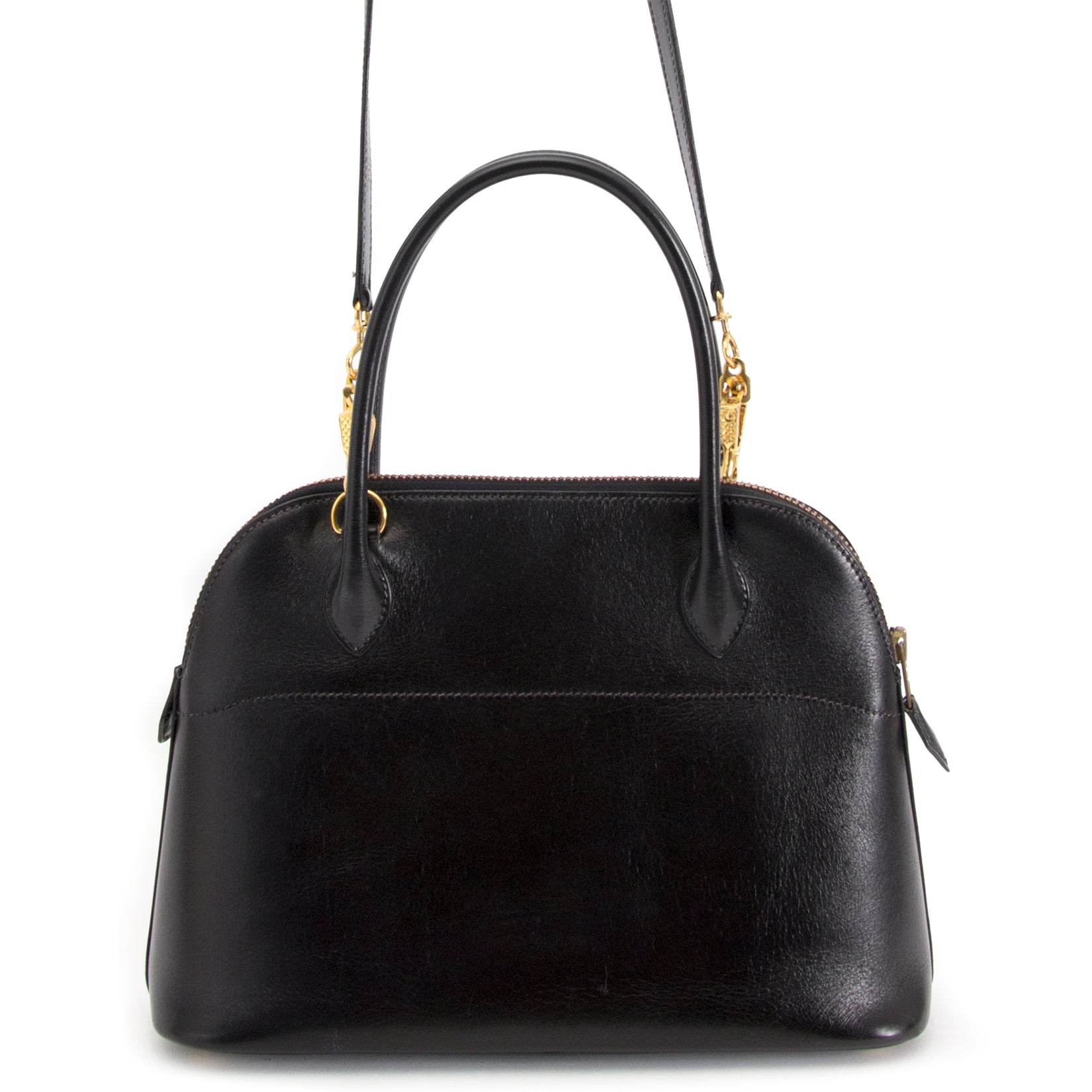 koop online aan de beste prijs Hermes Black Bolide 27 Bag