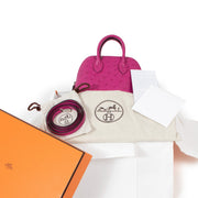 authentic second hand luxury designer hermes mini bolide ostrich bag only on labellov.com
