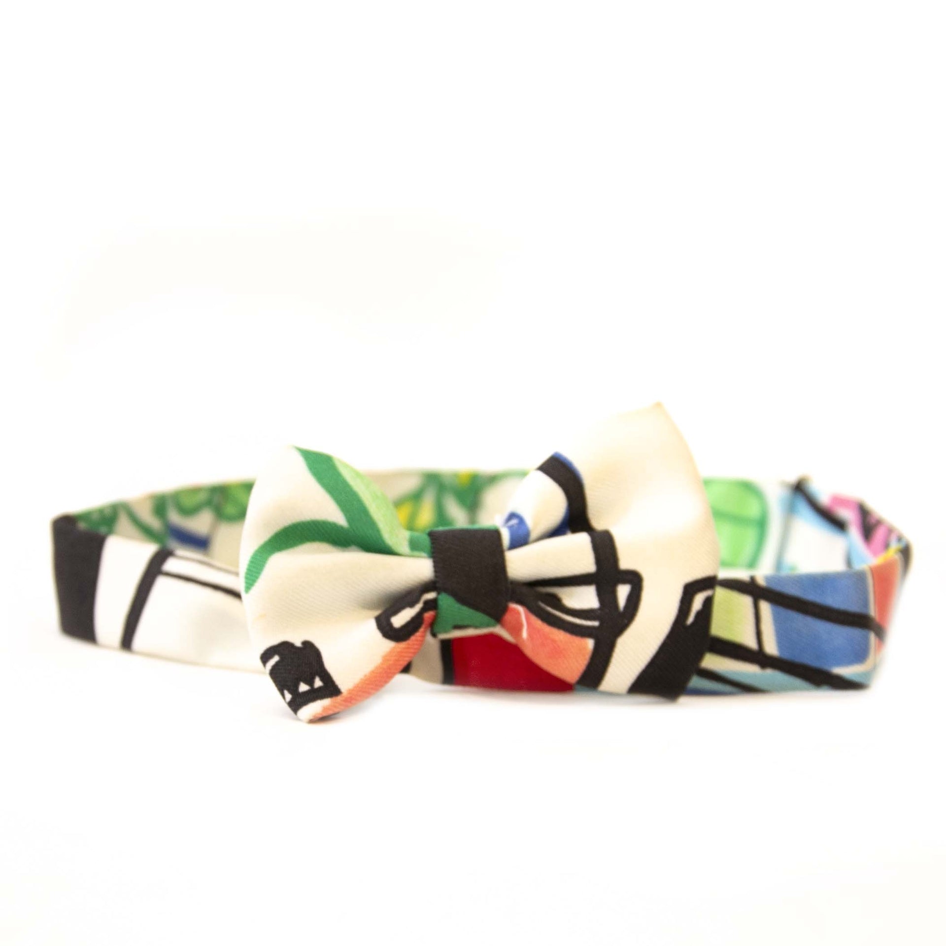 Hermès Multicolor Mini Papillon Bow Tie at Labellov. Safe online shopping at a fair price