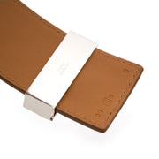 BRAND NEW Hermès Collier De Chien Veau Tadel Sanguine Bracelet PHW at the right price at Labellov.com
