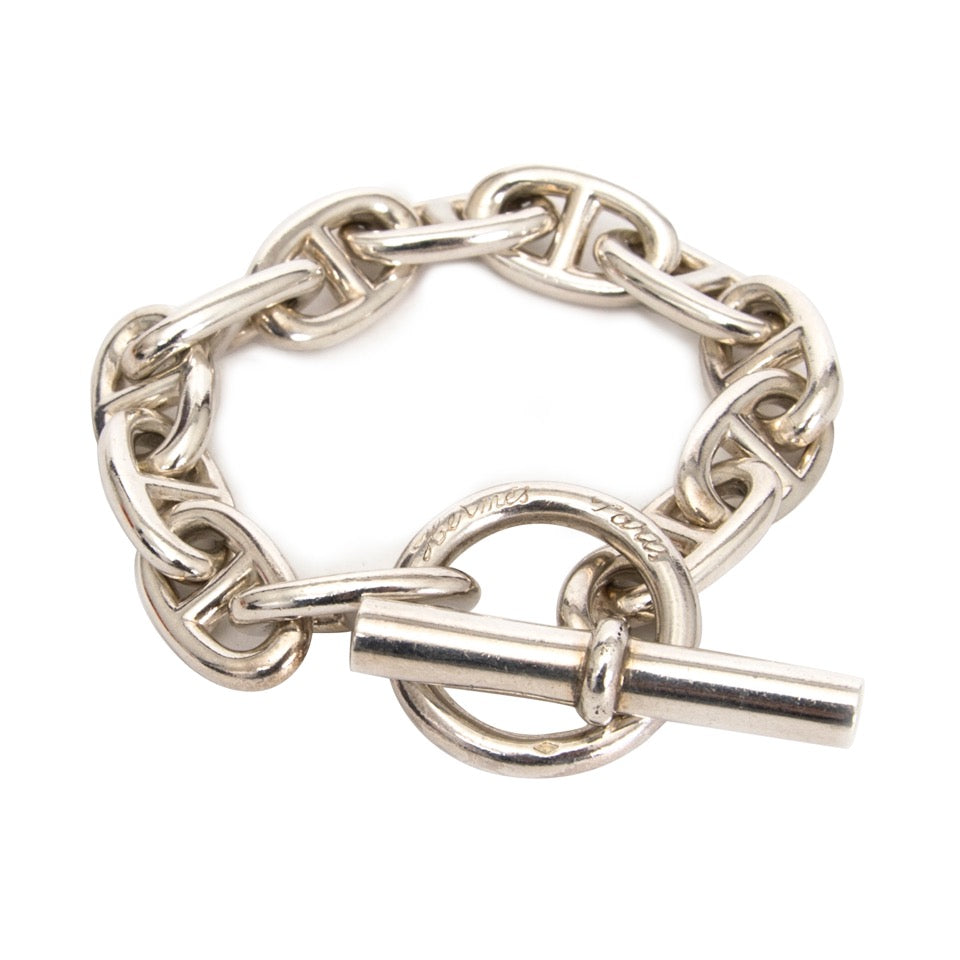 Hermès Chaîne d‘Ancre Silver Bracelet aan de beste prijs online webshop labellov.Com , anvers