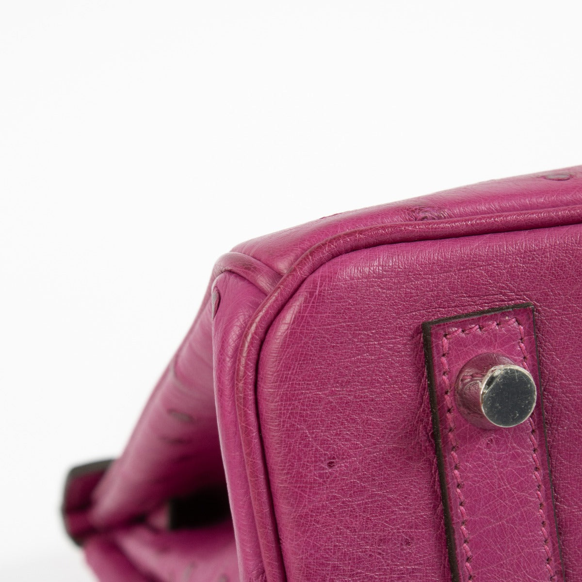 Hermès Birkin 30 Rose Pourpre Ostrich PHW
