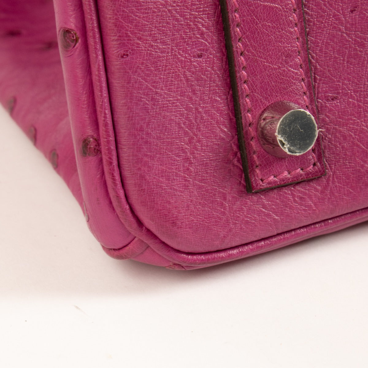 Hermès Birkin 30 Rose Pourpre Ostrich PHW