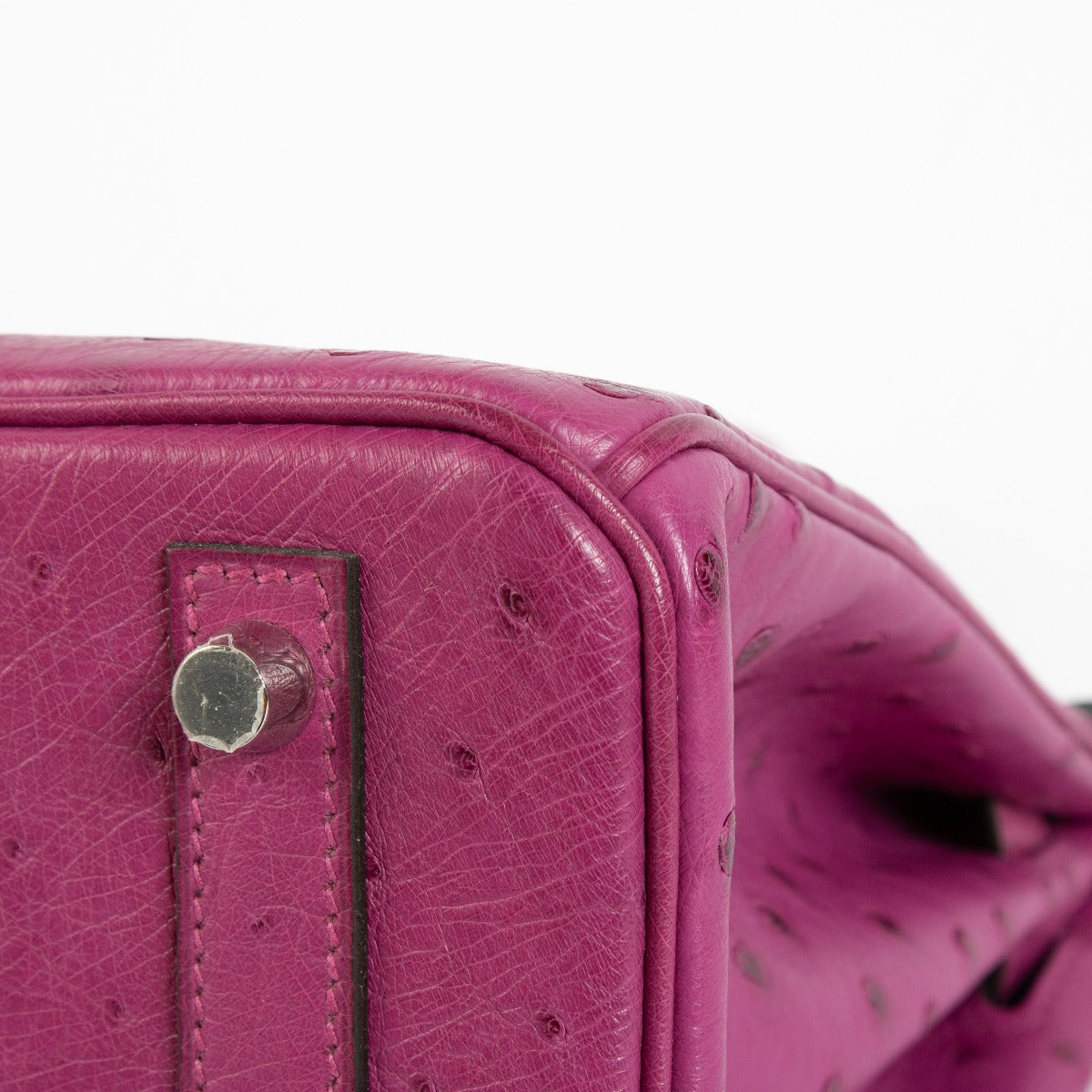 Hermès Birkin 30 Rose Pourpre Ostrich PHW