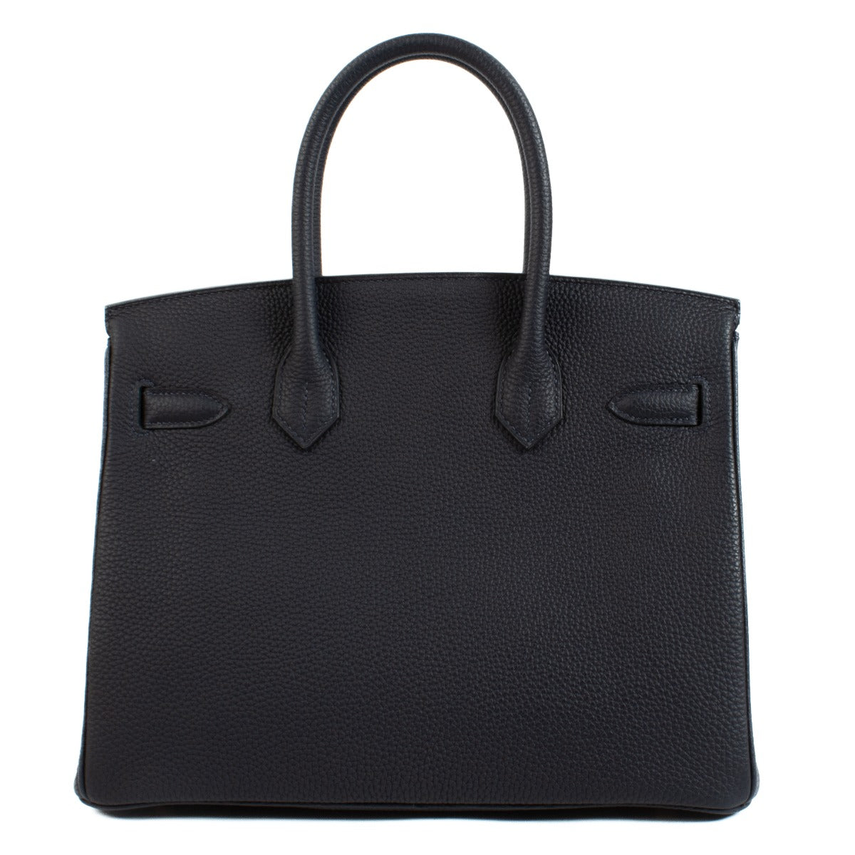 Hermès 2018 Birkin 30 Blue Nuit Togo Rose Gold Hardware