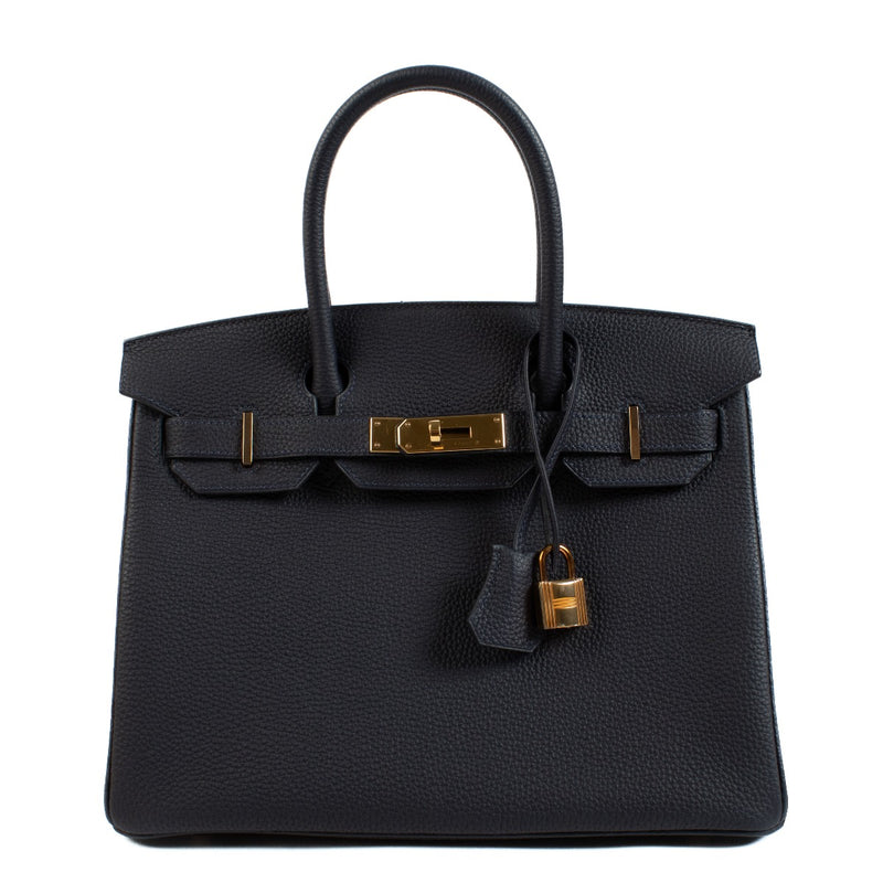 Hermès Birkin 30 Blue Nuit Togo RGHW