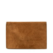 Authentic second hand vintage Hermes Pan clutch on www.labellov.com