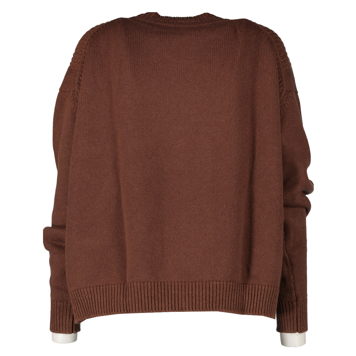 Hermès Brown Cashmere Knit Sweater