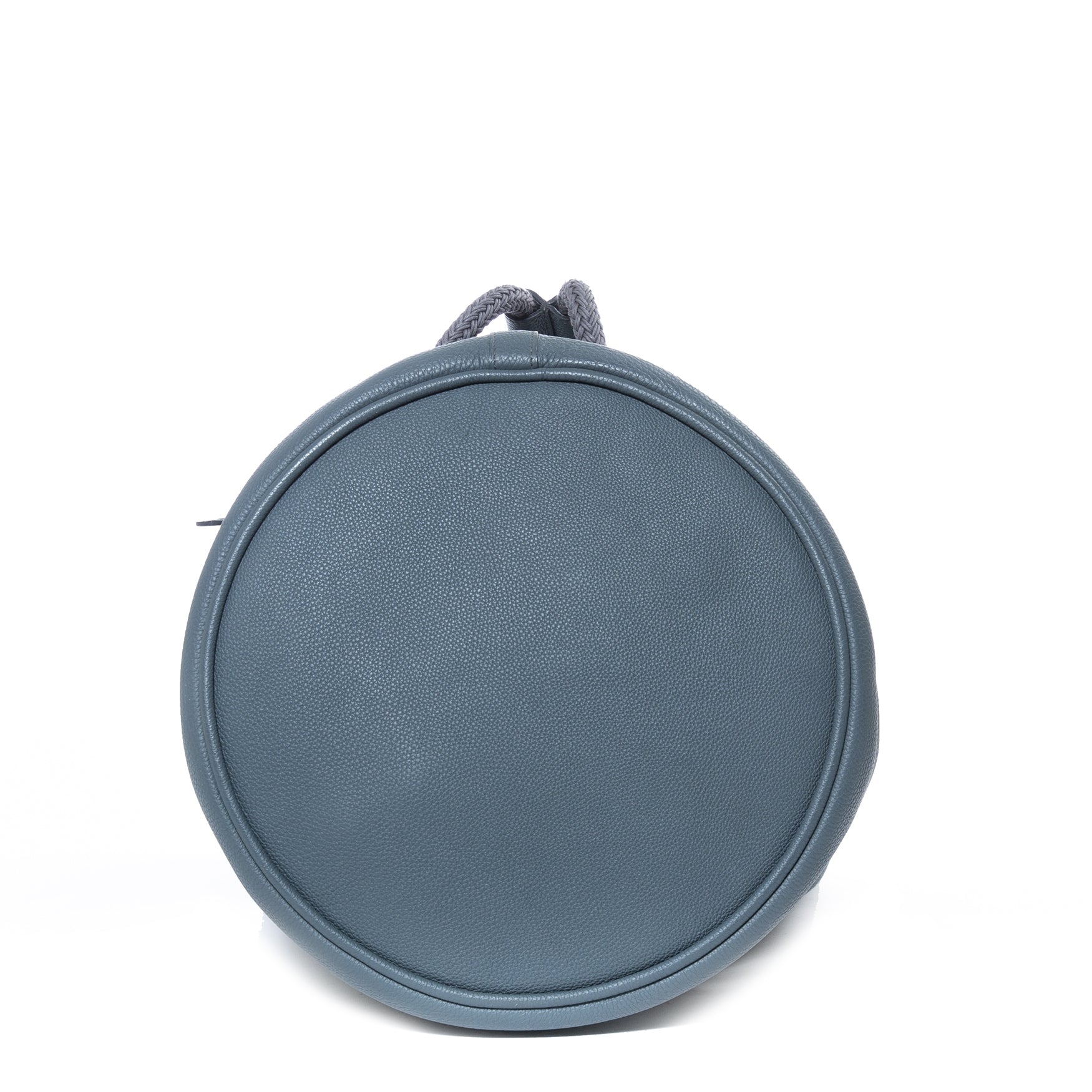 Op zoek naar een authentieke en unieke Hermès Blue Marin Drawstring Bucket Bag?