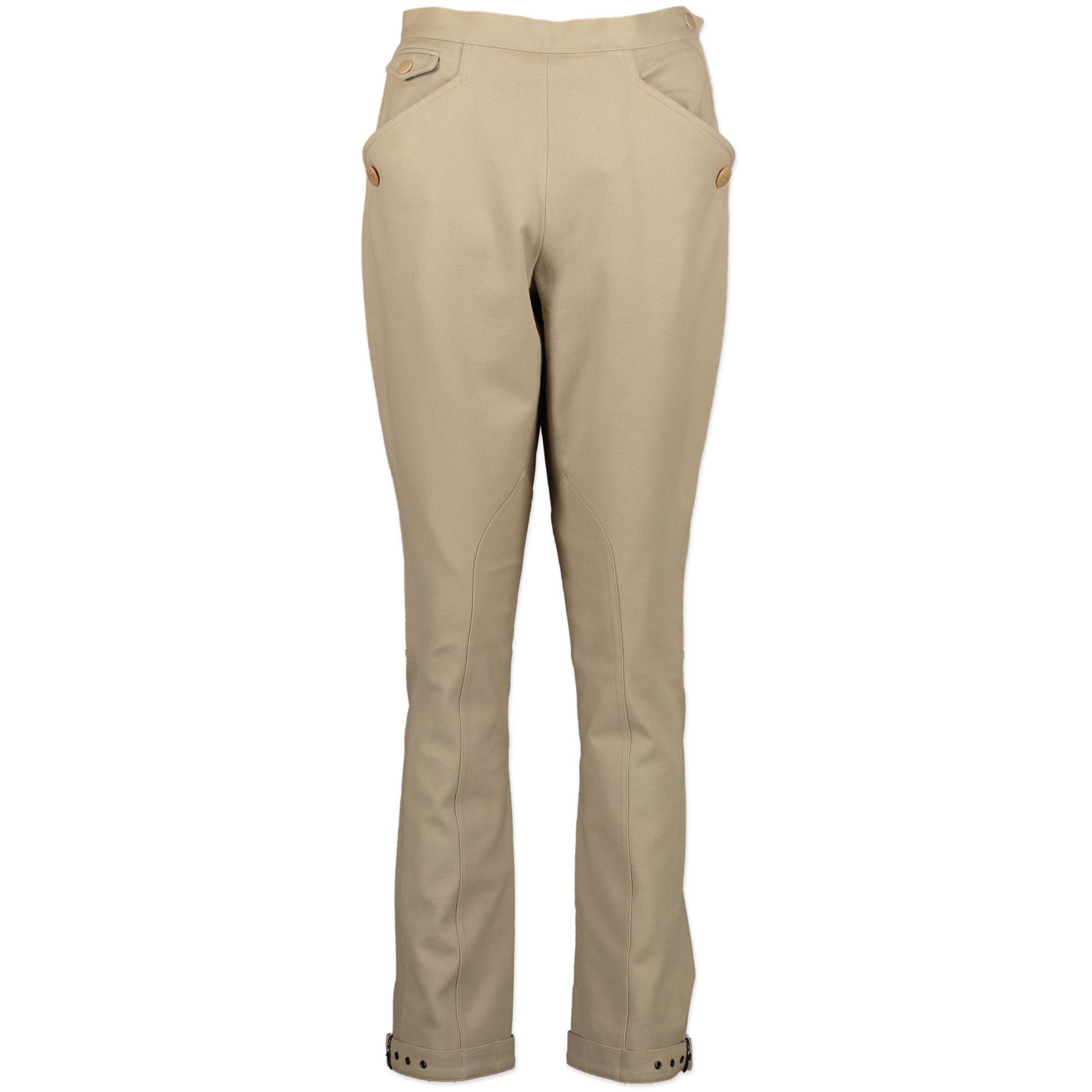 Hermes Beige Horse Riding Pants - Size 38