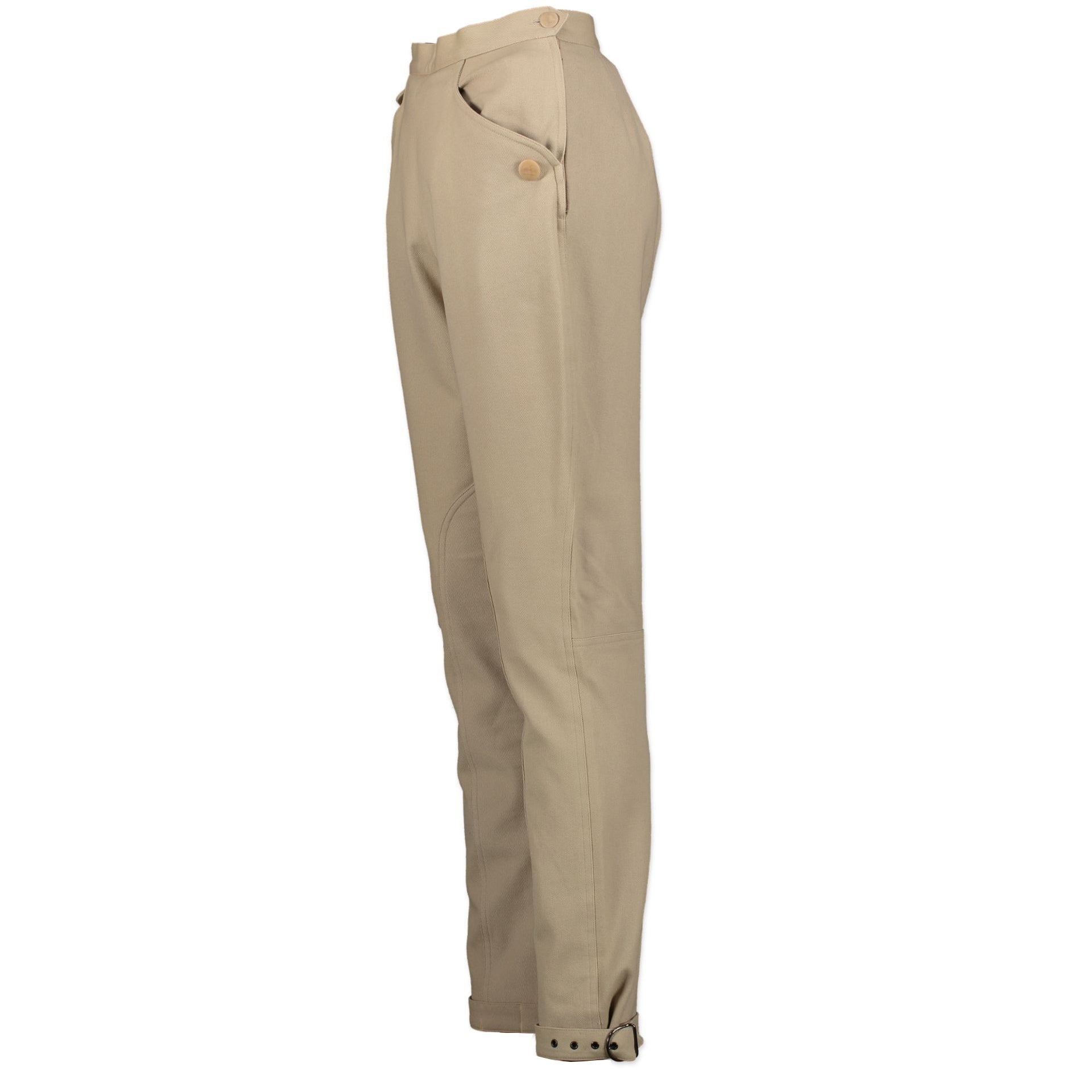 Hermes Beige Horse Riding Pants - Size 38