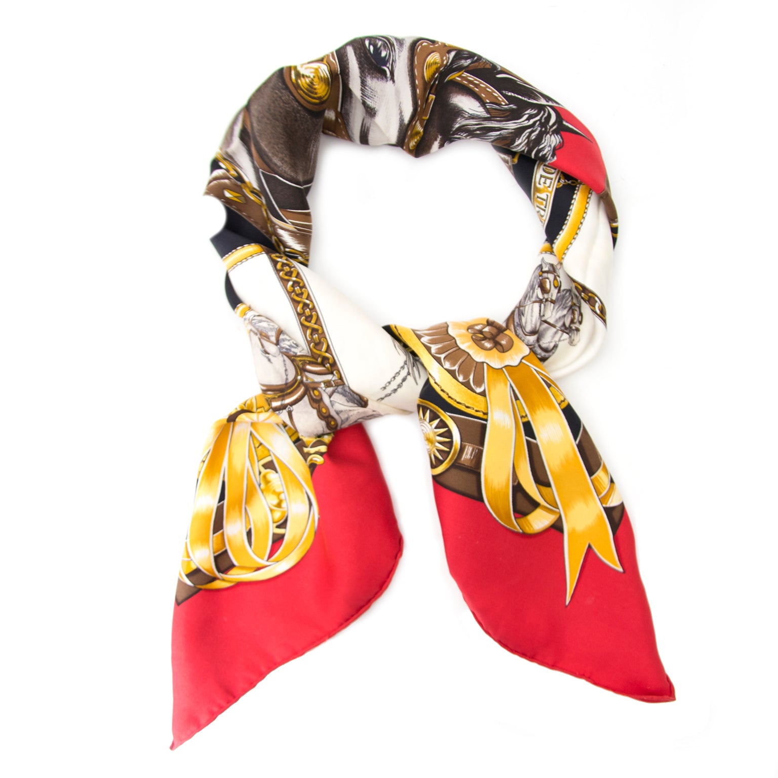 Hermès Carré de Soie 'Chevaux de Trait' for the best price available