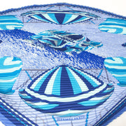 buy Hermès Carré Plissé 'Spinnakers' Scarf at labellov for the best price