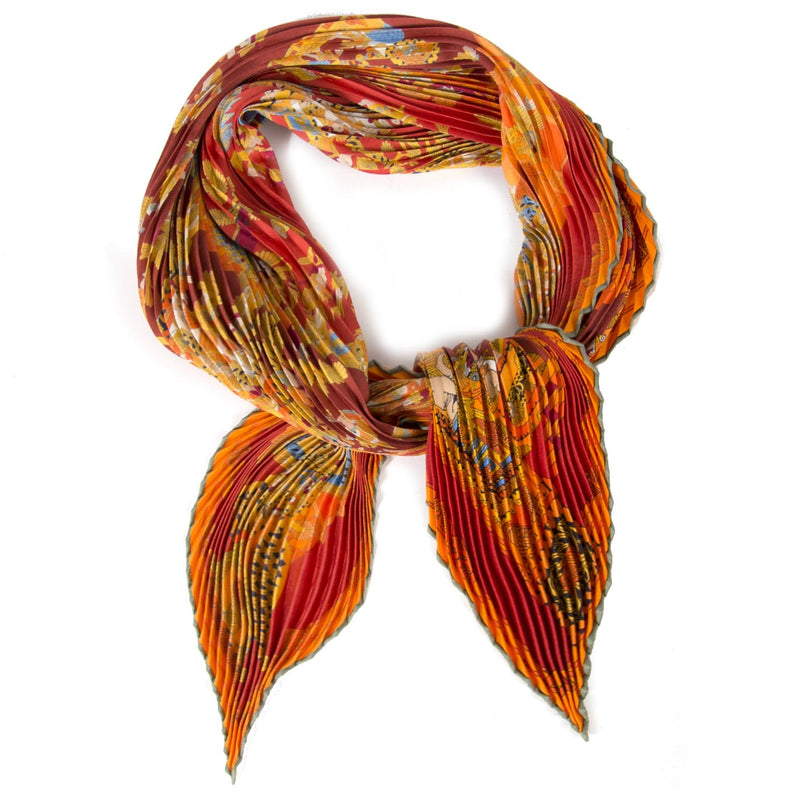 Hermès Carré Plissé 'Astres Et Soleils' Scarf te koop bij labellov aan de beste prijs