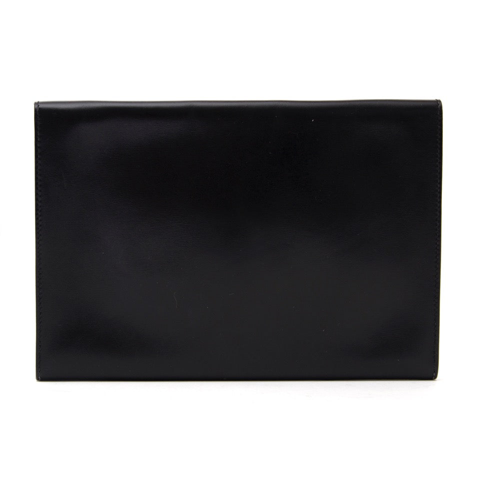 acheter en ligne pour le meilleur prix comme neuf sac a main hermes black clutch
