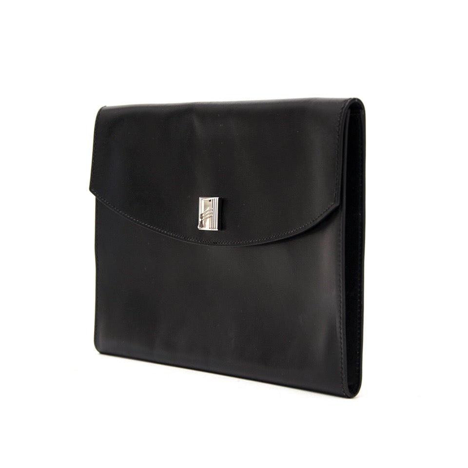 shop safe online at the best price hermes black clutch like new webshop www.labellov.com