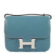Hermès New Bleu Jean Constance Mini Epsom