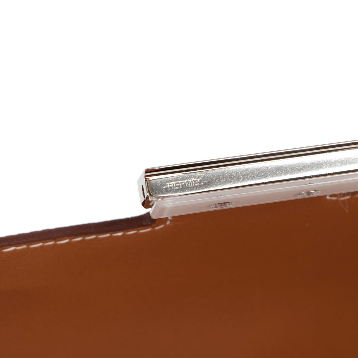 hermes constance logo stamp detail