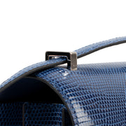 Buy authentic second hand luxury designer Hermès Constance Mini Bleu Saphir Lizard Niloticus Lisse PHW at Labellov.